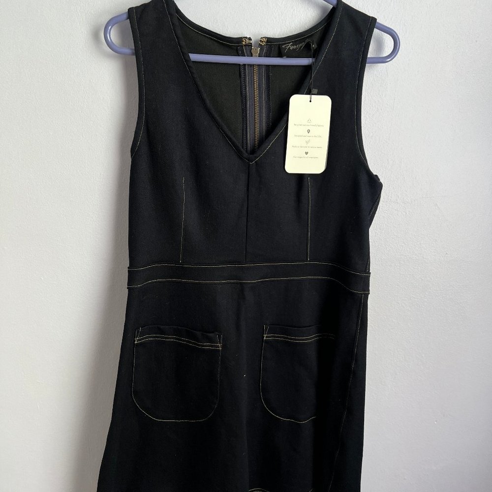 Fauxgerty Sustainable Fashion Jean Dress - NWT